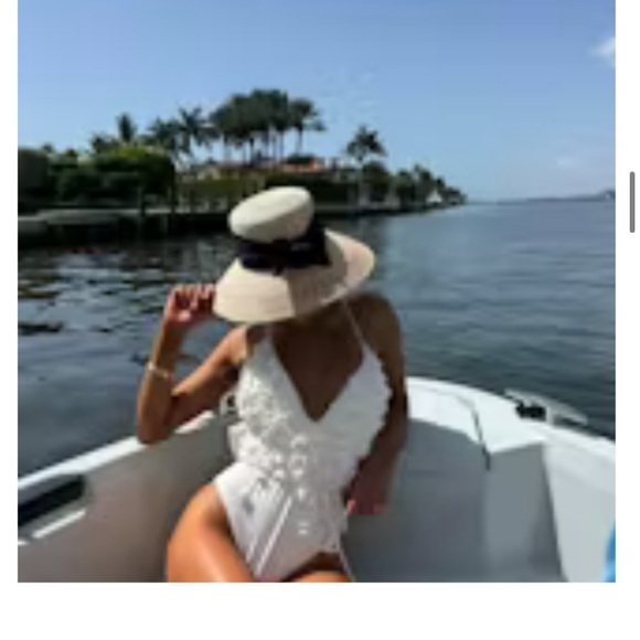Tula Somerset Palm Leaf Black Bow Straw Hat